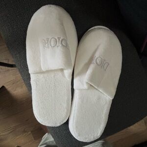Dior Plush White Spa (house)Slippers